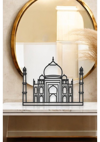 Tac Mahal Line Art Figür - Minimalist Dekor & Koleksiyon, Ev Dekoru, 3D Baskı indirimleri