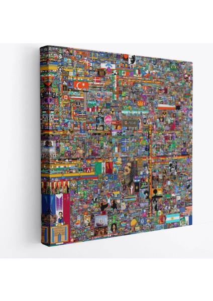 - Reddit R/place Kanvas Tablo, Elraenn Twitch Kanvas Tablo, Reddit Savunma Hattı Kanvas TABLO-5173 fiyatları