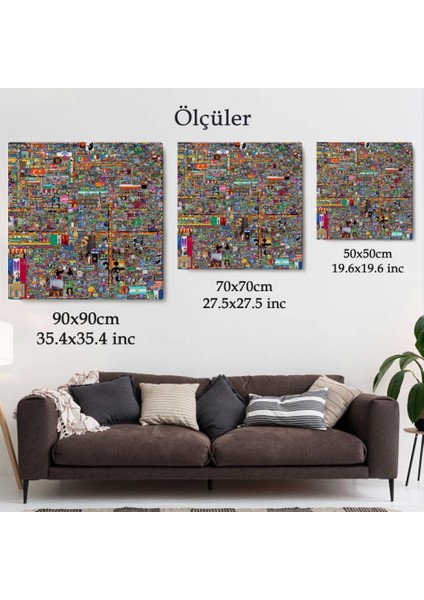 - Reddit R/place Kanvas Tablo, Elraenn Twitch Kanvas Tablo, Reddit Savunma Hattı Kanvas TABLO-5173 indirimleri