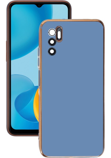 Xiaomi Redmi Note 11 Se Kılıf Volet Silikon - Mavi Ferrg
