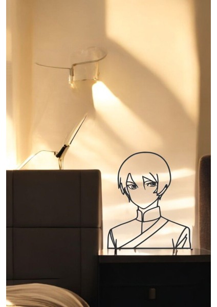 Anime Line Art Figür - Minimalist Dekor & Koleksiyon, Ev Dekoru, 3D Baskı indirimleri