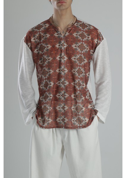 Etnik Desenli Yazlık Sweat modelleri