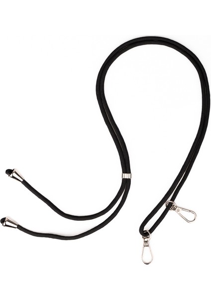 Çift Çengelli Cep Telefonu Boyun Askı Ipi 65CM