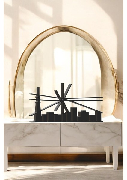 Tokyo Line Art Figür - Minimalist Dekor & Koleksiyon, Ev Dekoru, 3D Baskı fiyatları