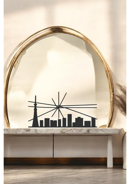 Tokyo Line Art Figür - Minimalist Dekor & Koleksiyon, Ev Dekoru, 3D Baskı modelleri