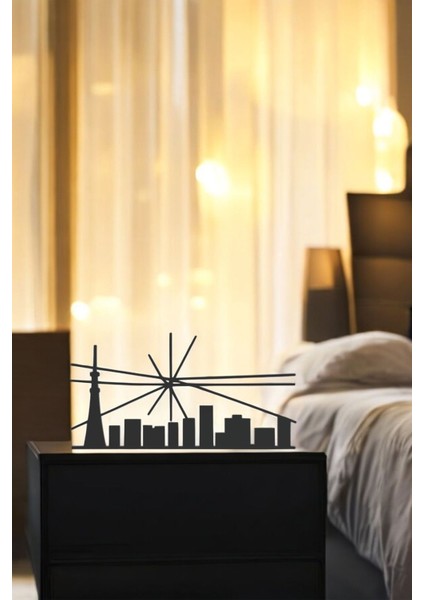 Tokyo Line Art Figür - Minimalist Dekor & Koleksiyon, Ev Dekoru, 3D Baskı indirimleri