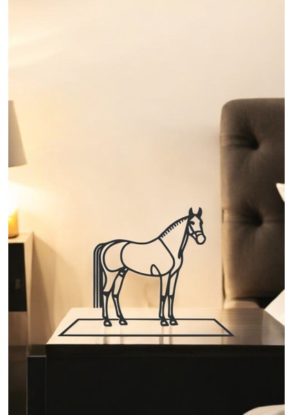 At Line Art Figür - Minimalist Dekor & Koleksiyon, Ev Dekoru, 3D Baskı