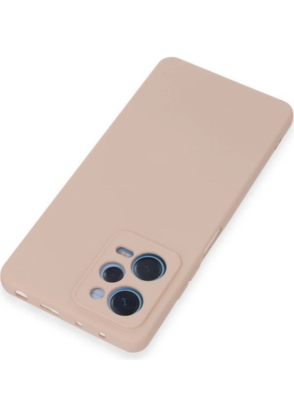 Xiaomi Redmi Note 12 Pro 5g Kılıf Nano Içi Kadife Silikon - Pudra Ferrg