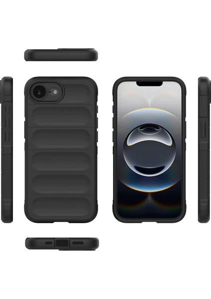 Iphone 16E Kılıf Optimum Silikon - Lacivert Ferrg