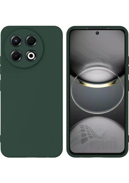Tecno Spark 30 Pro Uyumlu Silikon Kılıf - Kamera Korumalı Esnek Pastel Renk Kapak - Yeşil
