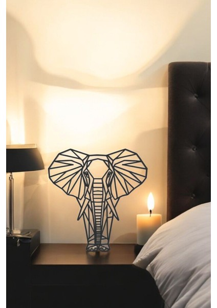 Fil Line Art Figür - Minimalist Dekor & Koleksiyon, Ev Dekoru, 3D Baskı fırsatları