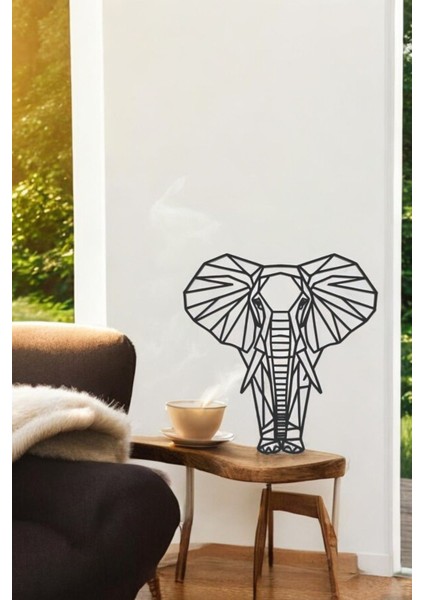 Fil Line Art Figür - Minimalist Dekor & Koleksiyon, Ev Dekoru, 3D Baskı indirimleri