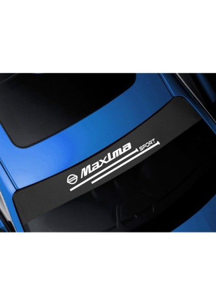 Nissan Maxima Için Özel Yeni Uyumlu Aksesuar Oto Ön Cam Oto Özel Yeni Sticker Karbon