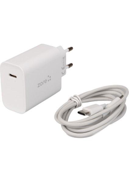 Xmac Serisi X6 Type-C To Type-C Ev Şarj Aleti 20W