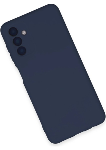 Samsung Galaxy A24 4g Kılıf Nano Içi Kadife Silikon - Lacivert Ferrg modelleri