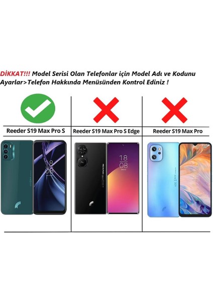 Reeder S19 Max Pro S Uyumlu Silikon Kılıf - Kamera Korumalı Esnek Pastel Renk Kapak - Lacivert