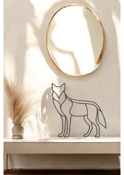 Kurt Line Art Figür - Minimalist Dekor & Koleksiyon, Ev Dekoru, 3D Baskı