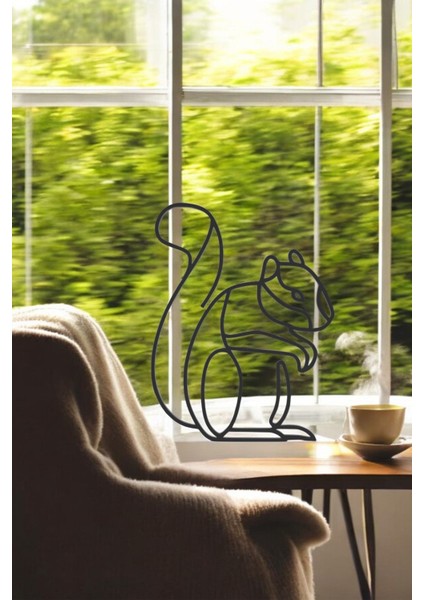 Sincap Aile Line Art Figür - Minimalist Dekor & Koleksiyon, Ev Dekoru, 3D Baskı modelleri