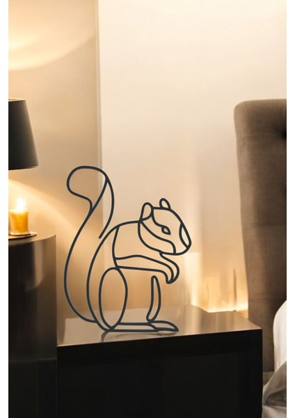 Sincap Aile Line Art Figür - Minimalist Dekor & Koleksiyon, Ev Dekoru, 3D Baskı fırsatları