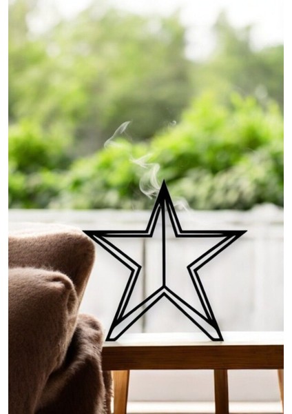 Yıldız Masaüstü Çizgi Sanatı, Line Art, Minimalist Ev Dekoru indirimleri