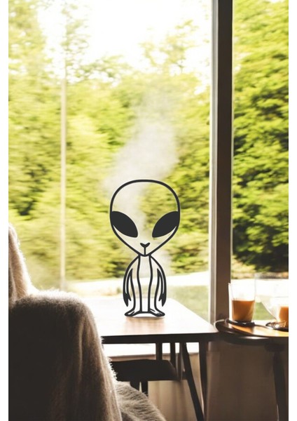 Uzaylı Line Art Figür - Minimalist Dekor & Koleksiyon, Ev Dekoru, 3D Baskı modelleri