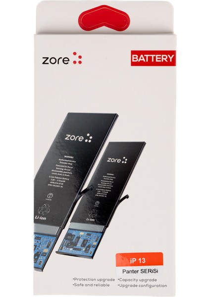 Apple iPhone 13 Uyumlu Zore Panter Serisi Batarya