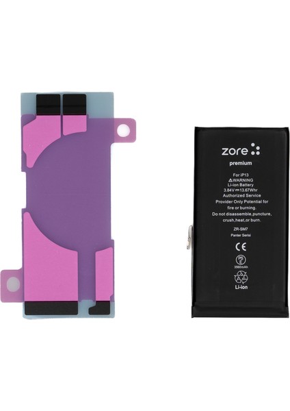 Apple iPhone 13 Uyumlu Zore Panter Serisi Batarya fiyatları