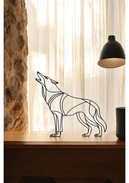 Kurt Line Art Figür - Minimalist Dekor & Koleksiyon, Ev Dekoru, 3D Baskı