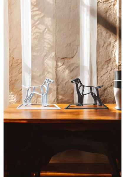 Köpek Line Art Figür - Minimalist Dekor & Koleksiyon, Ev Dekoru, 3D Baskı fiyatları