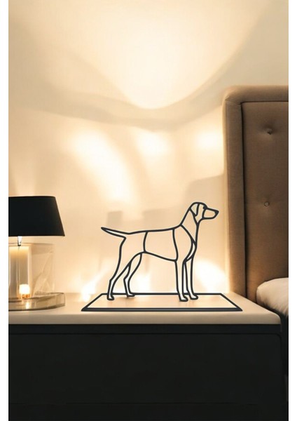 Köpek Line Art Figür - Minimalist Dekor & Koleksiyon, Ev Dekoru, 3D Baskı modelleri