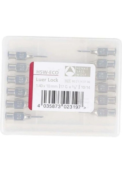 Forvet Kaynatılabilir Mika Ithal Şırınga 10 Cc-2 Adet ve Iğne Seti Hsw Eco 1.4X15 mm Büyükbaş