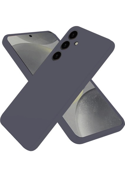 Samsung Galaxy A26 Kılıf First Silikon - Gri Ferrg