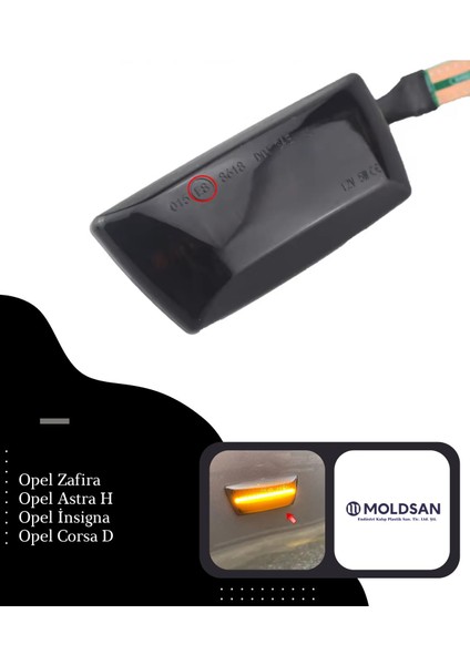 Opel Corsa D için animasyonlu LED Sinyal