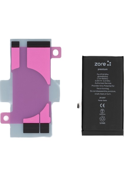 Apple iPhone 12 Uyumlu Zore Panter Serisi Batarya fiyatları