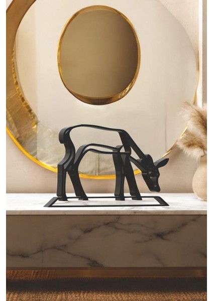 Geyik Line Art Figür - Minimalist Dekor & Koleksiyon, Ev Dekoru, 3D Baskı fiyatları