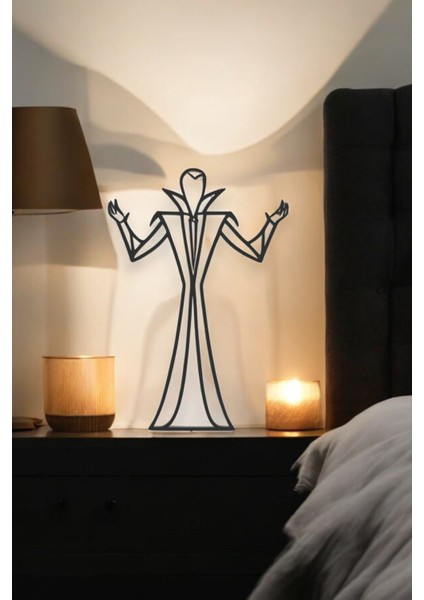 Vampir Masaüstü Çizgi Sanatı, Line Art, Minimalist Ev Dekoru modelleri