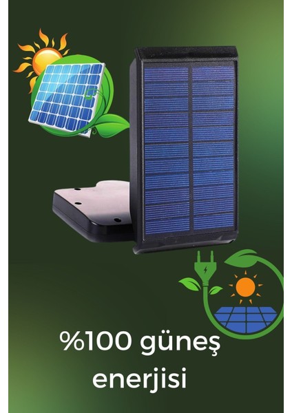 Solar Lamba 140 LED 8 Bölmeli Sensörlü Güneş Enerjili fırsatları