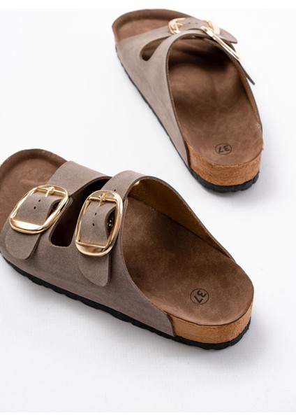 P-101 Vizon Günlük Birkenstock Kadın Terlik indirimleri