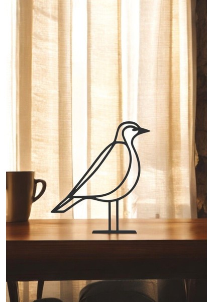 Kuş Line Art Figür - Minimalist Dekor & Koleksiyon, Ev Dekoru, 3D Baskı indirimleri