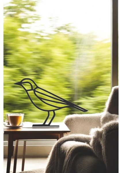Kuş Line Art Figür - Minimalist Dekor & Koleksiyon, Ev Dekoru, 3D Baskı indirimleri