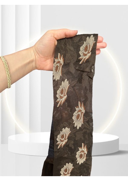 Grisi Tania Çiçek Desenli Baskılı Güpür Dantel Görünümlü 20 Den Desenli Külotlu Çorap (Made In Italy) fiyatları