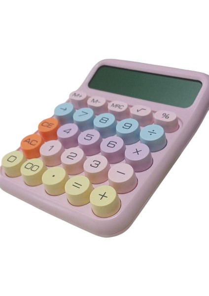 Renkli Büyük Bilgisayar Tuşlu 12 Haneli LCD Ekran Hesap Makinesi modelleri