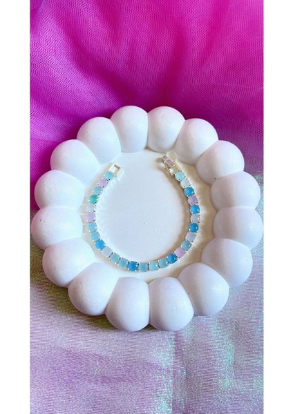 Pastel Dream Zirkon Taşlı Su Yolu Bileklik