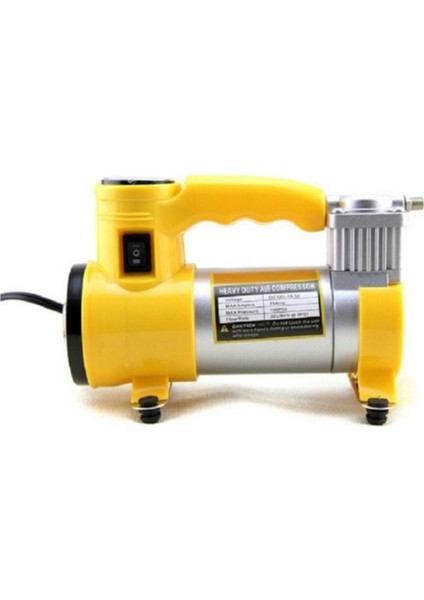 12 Volt 140 Psı Lastik Pompası Çelik Kasa Fenerli Hava Kompresörü Araç Çakmaklık Lastik Şişirme fırsatları