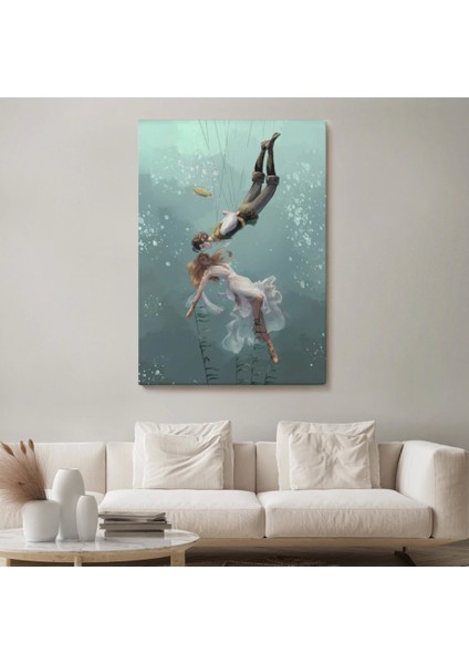 - Kötü Kral Jude & Cardan, Denizler Altındaki Aşıklar Kanvas TABLO-5287