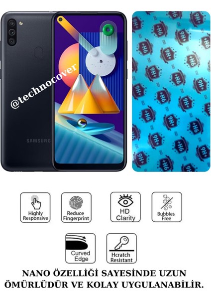 Samsung M11 Uyumlu Nano Cam Ekran Koruyucu
