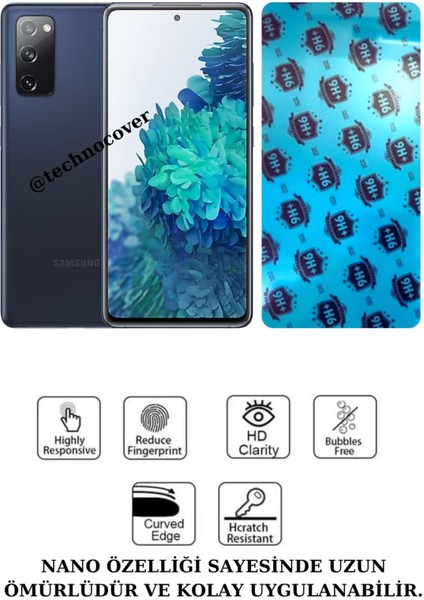 Samsung S20 Fe Uyumlu Nano Cam Ekran Koruyucu