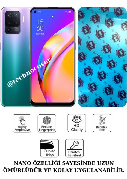 Oppo Reno 5 / 5 Lite Uyumlu Nano Cam Ekran Koruyucu