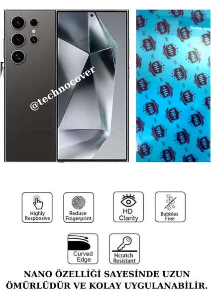 Samsung S24 Ultra Uyumlu Nano Cam Ekran Koruyucu
