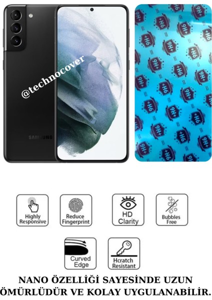 Samsung S21 Plus Uyumlu Nano Cam Ekran Koruyucu